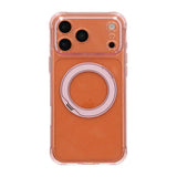 iPhone 17 Pro Max/iPhone 18 Pro Max Deksel Glitter Stativ MagSafe Rosa