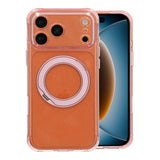 iPhone 17 Pro Max/iPhone 18 Pro Max Deksel Glitter Stativ MagSafe Rosa