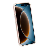 iPhone 17 Pro Max/iPhone 18 Pro Max Deksel Glitter Stativ MagSafe Hvit