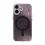 iPhone 16 Deksel Glitter Diamond MagSafe Svart
