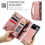 CaseMe Google Pixel 10/Pixel 10 Pro Etui 008 Series Avtakbart Deksel Rosa
