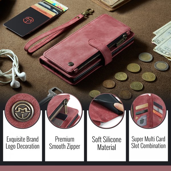 CaseMe Google Pixel 9/9 Pro/Pixel 10/10 Pro Etui C30 Series Rød