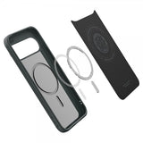 Spigen Google Pixel 10/Pixel 10 Pro Deksel Liquid Air MagFit Abyss Green