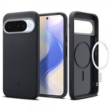Spigen Google Pixel 10/Pixel 10 Pro Deksel Nano Pop MagFit Black Sesame
