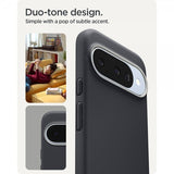 Spigen Google Pixel 10/Pixel 10 Pro Deksel Nano Pop MagFit Black Sesame