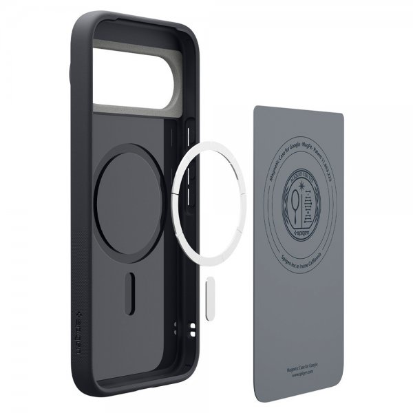 Spigen Google Pixel 10/Pixel 10 Pro Deksel Nano Pop MagFit Black Sesame