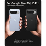 Spigen Google Pixel 10/Pixel 10 Pro Deksel Rugged Armor MagFit Matte Black