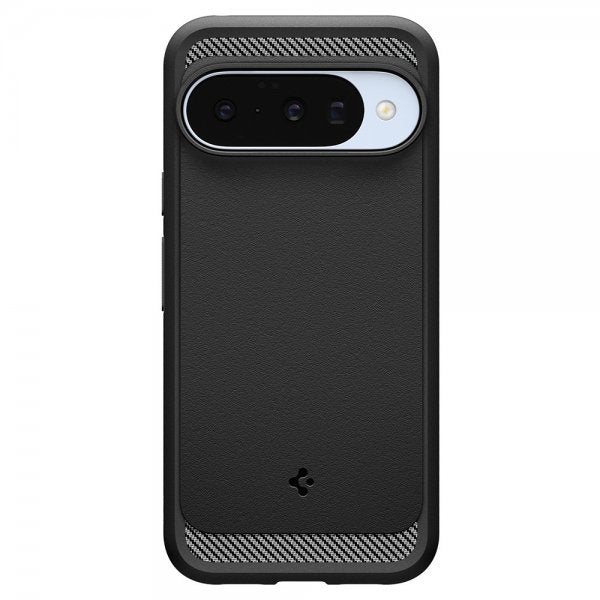 Spigen Google Pixel 10/Pixel 10 Pro Deksel Rugged Armor MagFit Matte Black