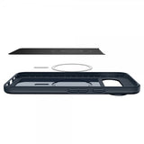 Spigen Google Pixel 10/Pixel 10 Pro Deksel Thin Fit MagFit Metal Slate