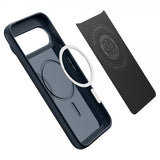 Spigen Google Pixel 10/Pixel 10 Pro Deksel Thin Fit MagFit Metal Slate