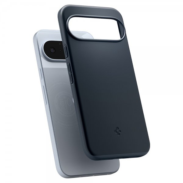 Spigen Google Pixel 10/Pixel 10 Pro Deksel Thin Fit MagFit Metal Slate