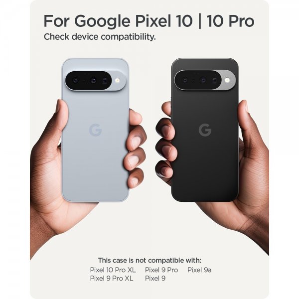 Spigen Google Pixel 10/Pixel 10 Pro Deksel Thin Fit MagFit Sage Green