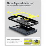Spigen Google Pixel 10/Pixel 10 Pro Deksel Tough Armor MagFit Metal Slate