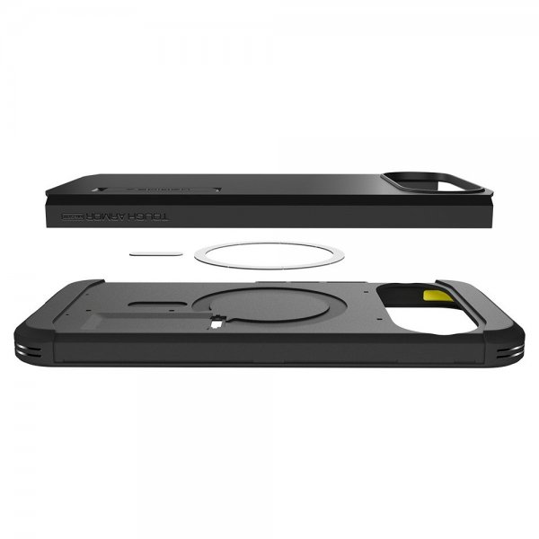 Spigen Google Pixel 10/Pixel 10 Pro Deksel Tough Armor MagFit Svart
