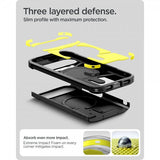 Spigen Google Pixel 10/Pixel 10 Pro Deksel Tough Armor MagFit Svart