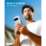 Spigen Google Pixel 10/Pixel 10 Pro Deksel Ultra Hybrid Crystal Clear