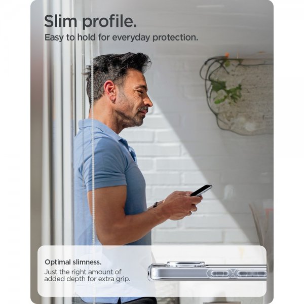 Spigen Google Pixel 10/Pixel 10 Pro Deksel Ultra Hybrid Crystal Clear