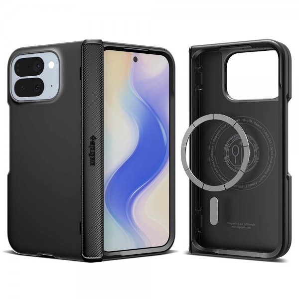 Spigen Google Pixel 10 Pro Fold Deksel Slim Armor Pro MagFit Svart
