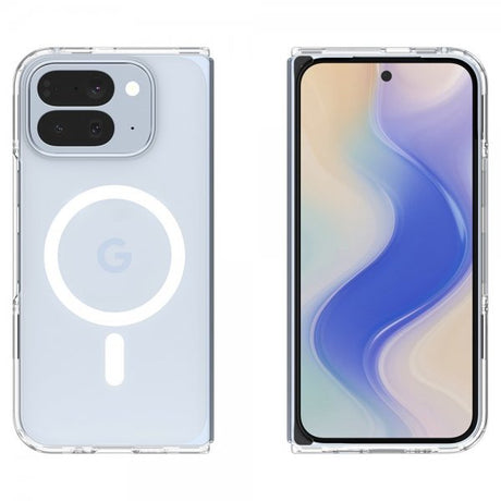 Spigen Google Pixel 10 Pro Fold Deksel Ultra Hybrid MagFit Clear White