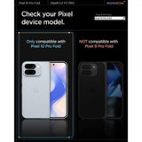 Spigen Google Pixel 10 Pro Fold Skjermbeskytter GLAS.tR EZ Fit Optik Pro 2-pakning