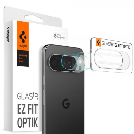 Spigen Google Pixel 10 Pro Kamerabeskytter Glas.tR EZ Fit Optik 2-pakning