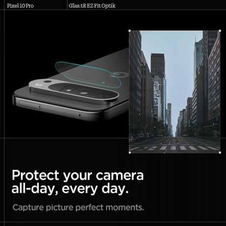 Spigen Google Pixel 10 Pro Kamerabeskytter Glas.tR EZ Fit Optik 2-pakning