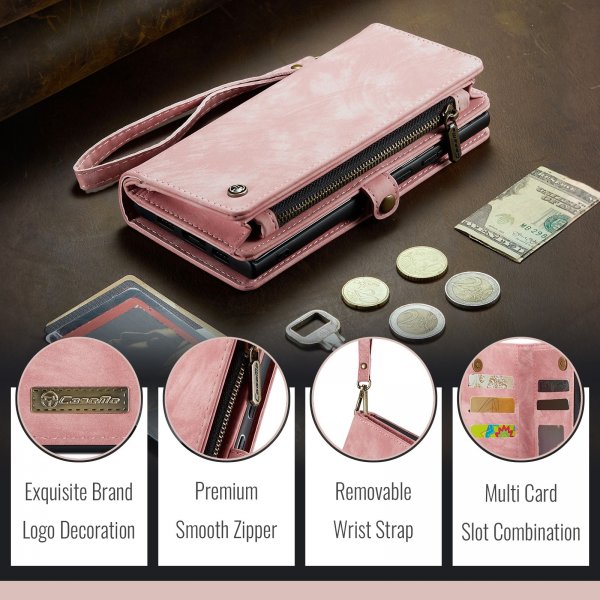 CaseMe Google Pixel 10 Pro XL Etui 008 Series Avtakbart Deksel Rosa