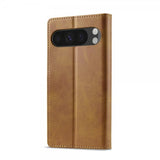 Lc.Imeeke Google Pixel 10 Pro XL Etui med Kortlomme stativfunksjon Lysebrun