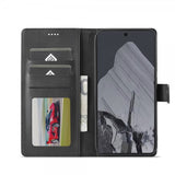 Lc.Imeeke Google Pixel 10 Pro XL Etui med Kortlomme stativfunksjon Svart