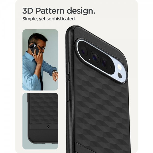 Spigen Google Pixel 10 Pro XL Deksel Parallax MagFit Matte Black