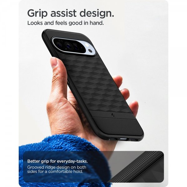 Spigen Google Pixel 10 Pro XL Deksel Parallax MagFit Matte Black