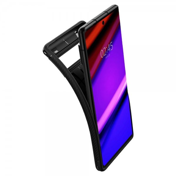 Spigen Google Pixel 6 Pro Deksel Rugged Armor Matte Black