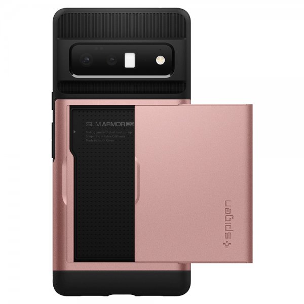 Spigen Google Pixel 6 Pro Deksel Slim Armor CS Rose Gold