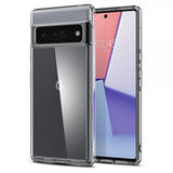 Spigen Google Pixel 6 Pro Deksel Ultra Hybrid Crystal Clear