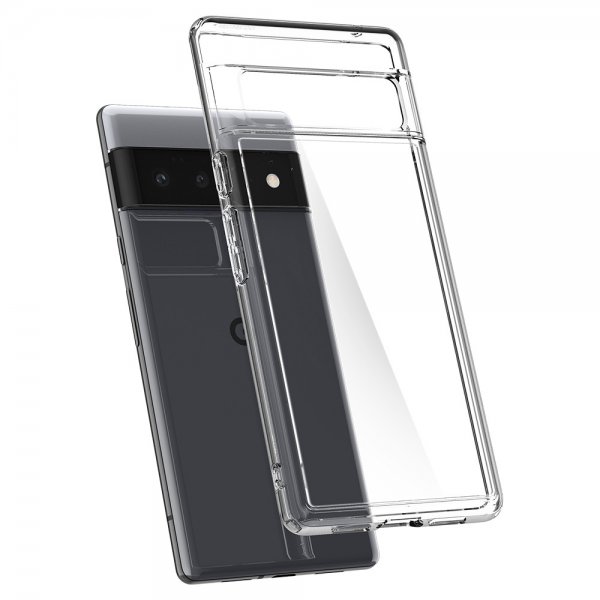 Spigen Google Pixel 6 Pro Deksel Ultra Hybrid Crystal Clear
