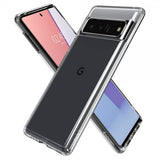 Spigen Google Pixel 6 Pro Deksel Ultra Hybrid Crystal Clear