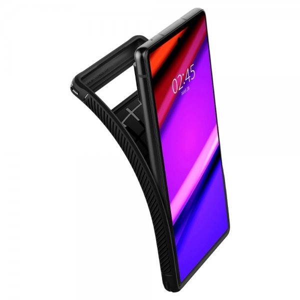 Spigen Google Pixel 6 Deksel Rugged Armor Matte Black