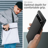 Spigen Google Pixel 6a Deksel Liquid Air Matte Black