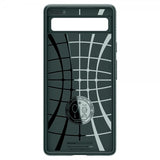 Spigen Google Pixel 6a Deksel Liquid Air Midnight Green