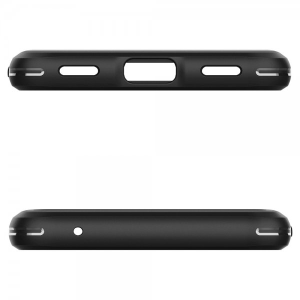 Spigen Google Pixel 6a Deksel Rugged Armor Matte Black