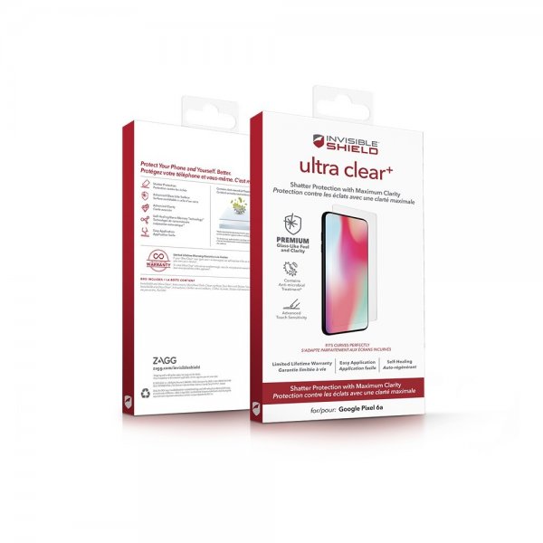 Zagg InvisibleShield Google Pixel 6a Skjermbeskytter Ultra Clear