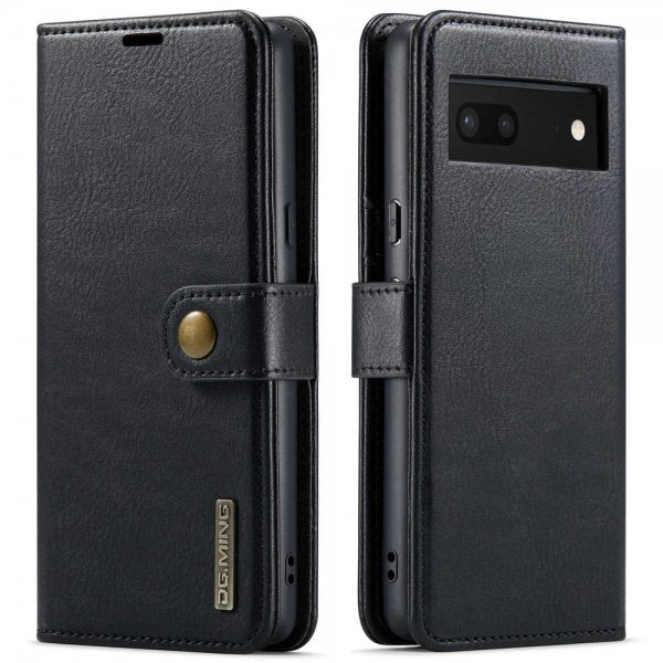 Dg.Ming Google Pixel 7 Etui Avtagbart Deksel Svart
