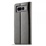 Lc.Imeeke Google Pixel 7 Pro Etui med Kortlomme stativfunksjon Grå
