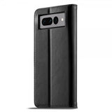 Lc.Imeeke Google Pixel 7 Pro Etui med Kortlomme stativfunksjon Svart