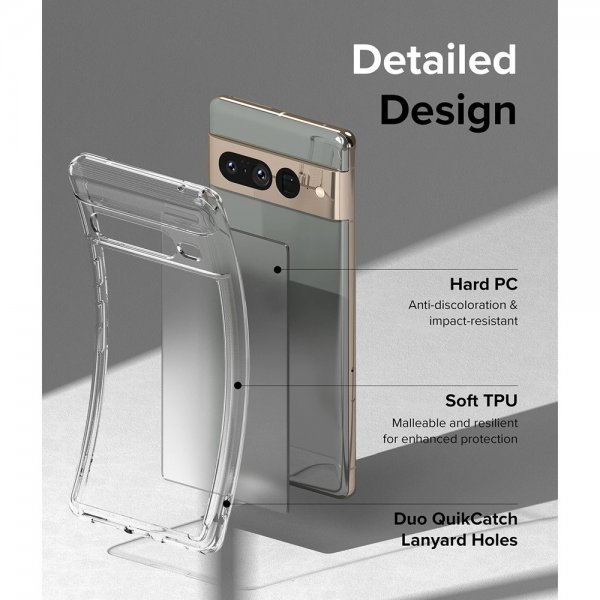 Ringke Google Pixel 7 Pro Deksel Fusion Matte Clear