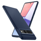 Spigen Google Pixel 7 Pro Deksel Liquid Air Navy Blue