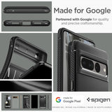 Spigen Google Pixel 7 Pro Deksel Rugged Armor Matte Black