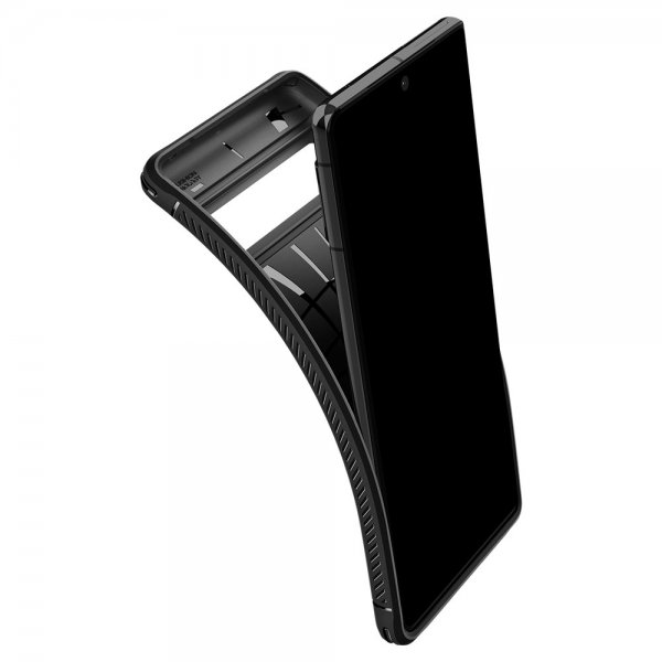 Spigen Google Pixel 7 Pro Deksel Rugged Armor Matte Black