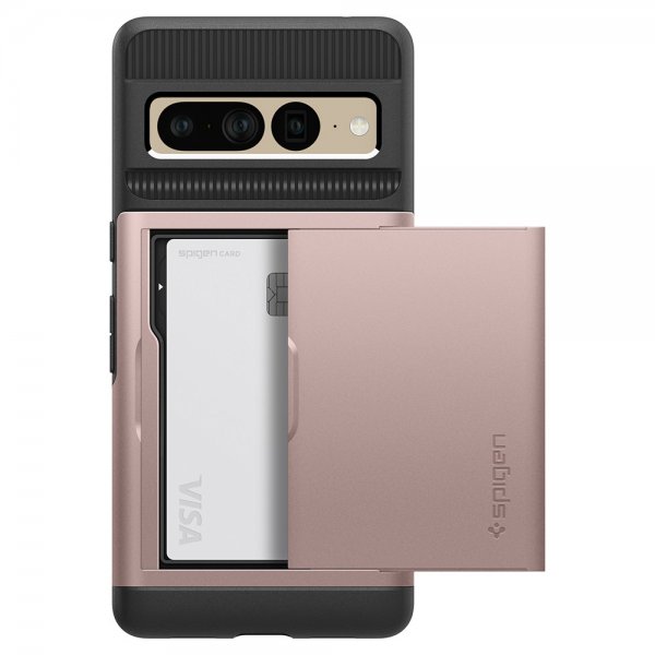 Spigen Google Pixel 7 Pro Deksel Slim Armor CS Rosegull