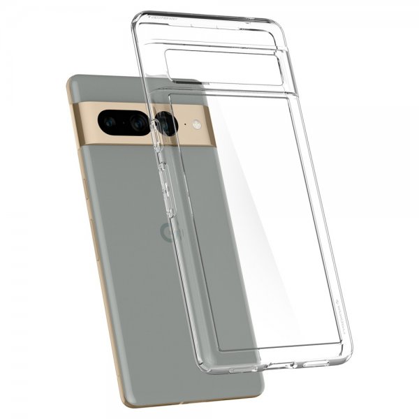 Spigen Google Pixel 7 Pro Deksel Ultra Hybrid Crystal Clear